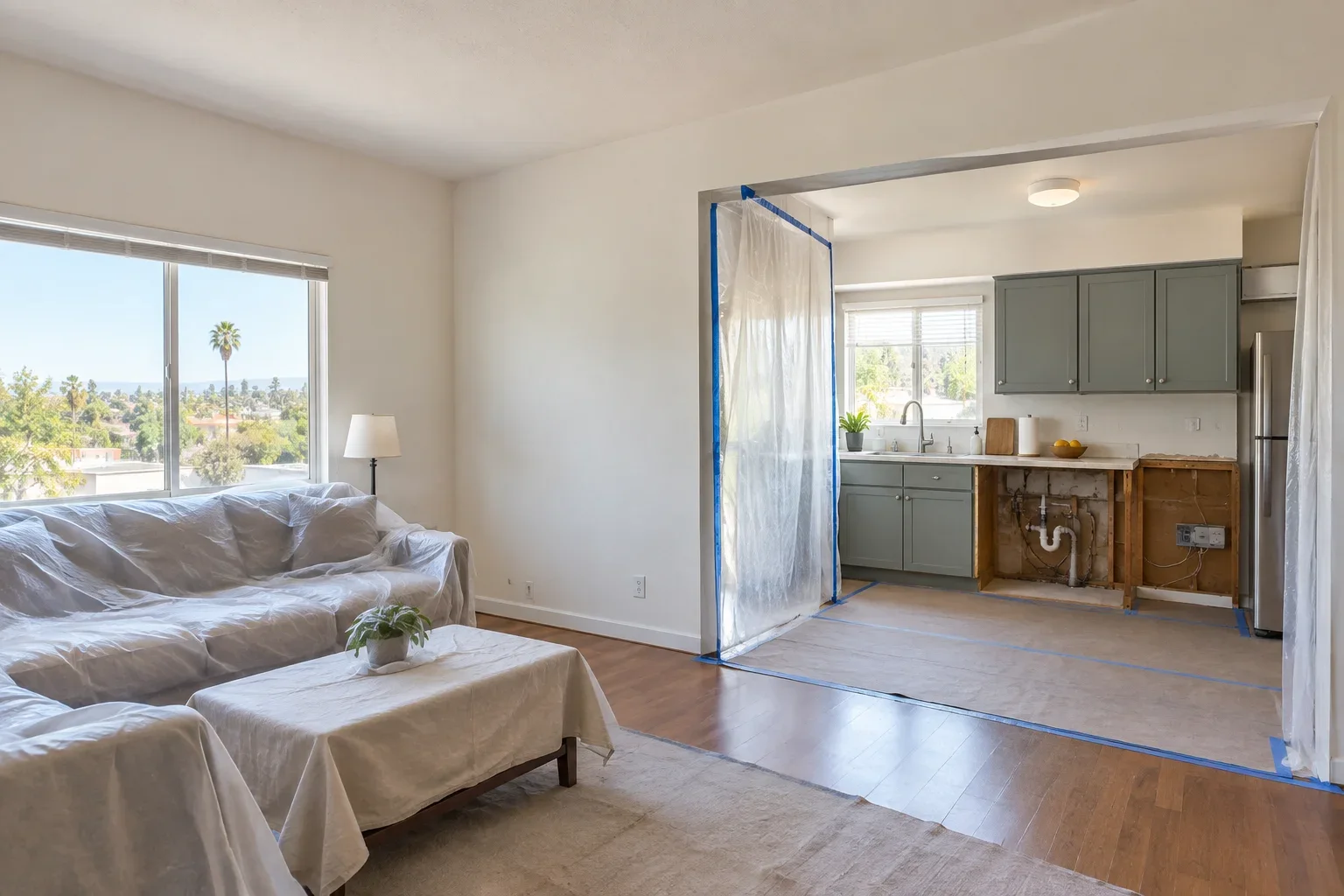 How to Renovate a Los Angeles Rental With Tenants